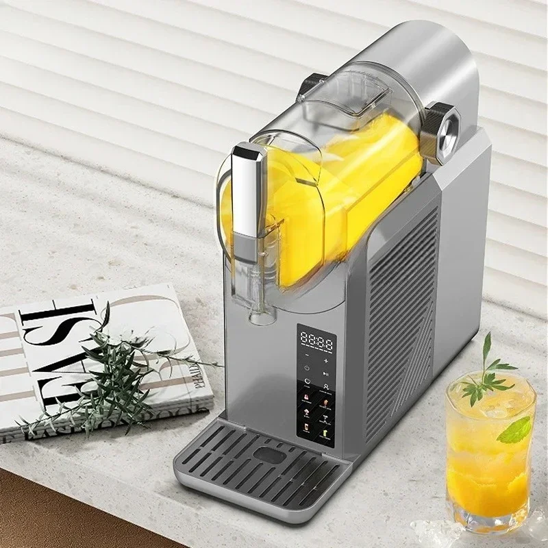 Cold Drink Slush Machine Single Cylinder 2 Liters Automatic Cleaning Smoothie Beverage Machine
Cold Drink Slush Machine Single Cylinder 2 Liters Automatic Cleaning Smoothie Beverage Machine