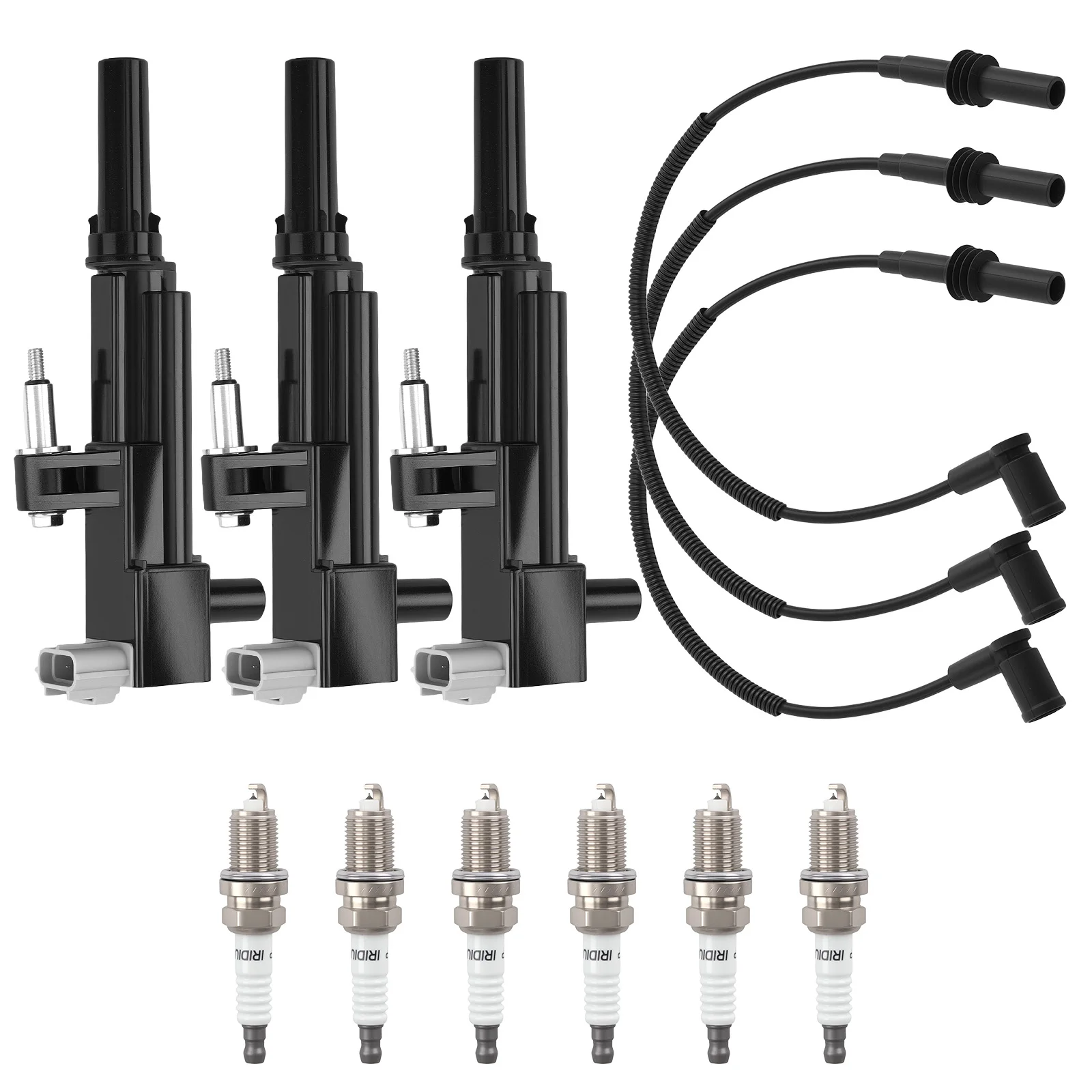 UF640 Ignition Coil Spark Plug Wire Kit for Dodge Dakota 3.7L 2009-2011 Models
UF640 Ignition Coil Spark Plug Wire Kit for Dodge Dakota 3.7L 2009-2011 Models