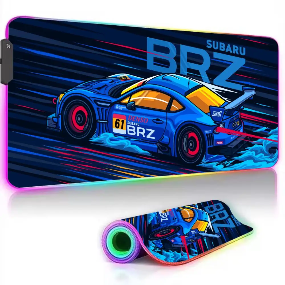 Аниме крутой гоночный коврик для мыши RGB светящийся коврик для мыши XXL офисные компьютерные аксессуары коврик для клавиатуры ПК светодиодный противоскользящий игровой настольный коврик
Аниме крутой гоночный коврик для мыши RGB светящийся коврик для мыши XXL офисные компьютерные аксессуары коврик для клавиатуры ПК светодиодный противоскользящий игровой настольный коврик