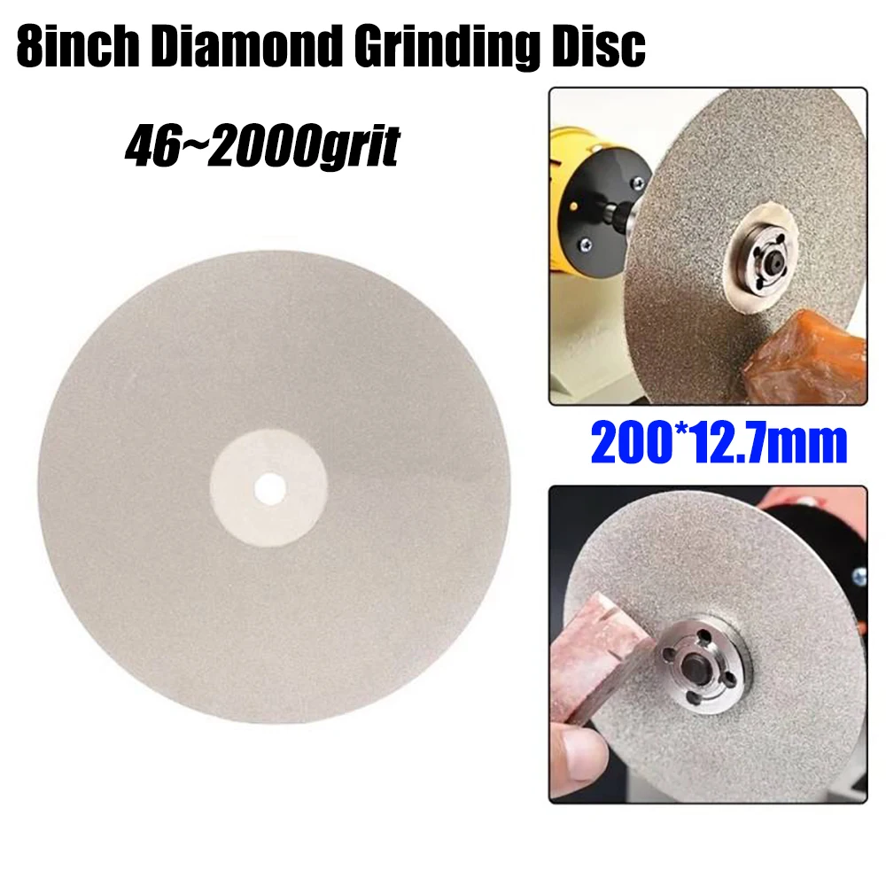 1pcs 8 Inch 200mm Diamond Grinding Disc Coated Flat Lap Wheel Polishing Wheels Jewelry Grinding Polished Disc 46-2000 Grit
1pcs 8 Inch 200mm Diamond Grinding Disc Coated Flat Lap Wheel Polishing Wheels Jewelry Grinding Polished Disc 46-2000 Grit