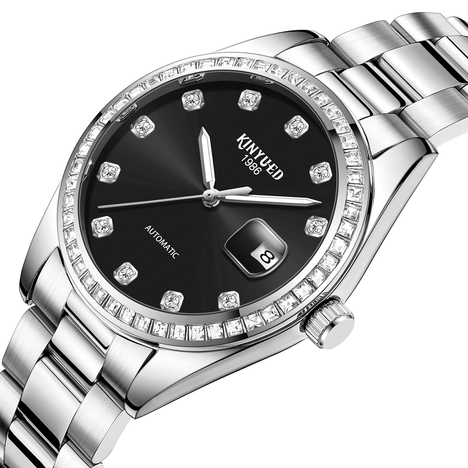 Oriental Watch High Quality AAA Clock Brand New Top Men's Watch Luxury Multi functional Automatic Mechanical Diamond Set J142-5
Oriental Watch High Quality AAA Clock Brand New Top Men's Watch Luxury Multi functional Automatic Mechanical Diamond Set J142-5