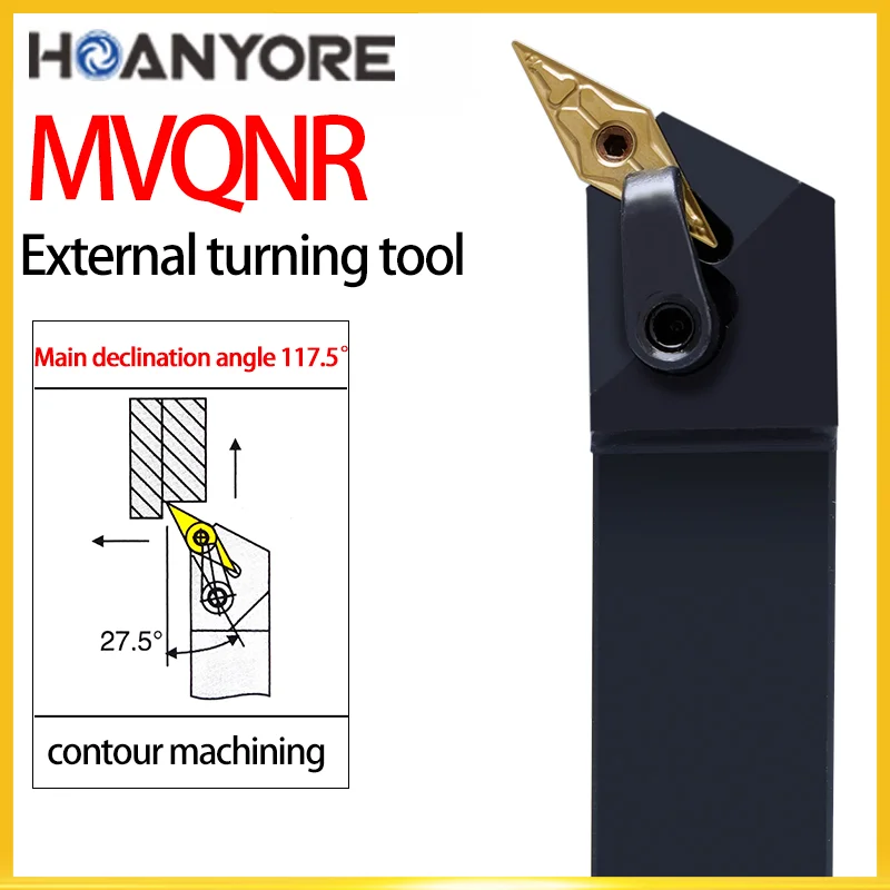 Держатель токарного инструмента с ЧПУ Инструмент LATHE 117,5 градусов композитный внешний токарный держатель инструмента MVQNR зажимной инструмент для лезвия
Держатель токарного инструмента с ЧПУ Инструмент LATHE 117,5 градусов композитный внешний токарный держатель инструмента MVQNR зажимной инструмент для лезвия