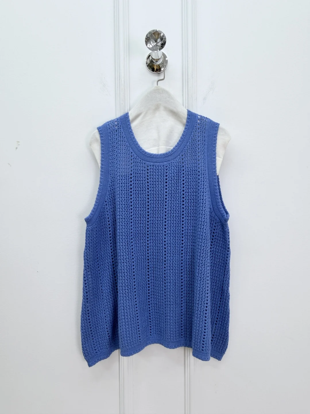 Women'S Spring/Summer Open-Knit Tank Top — Stylish, Versatile, Sleeveless, And Chic Casual Knitwear
Women'S Spring/Summer Open-Knit Tank Top — Stylish, Versatile, Sleeveless, And Chic Casual Knitwear
