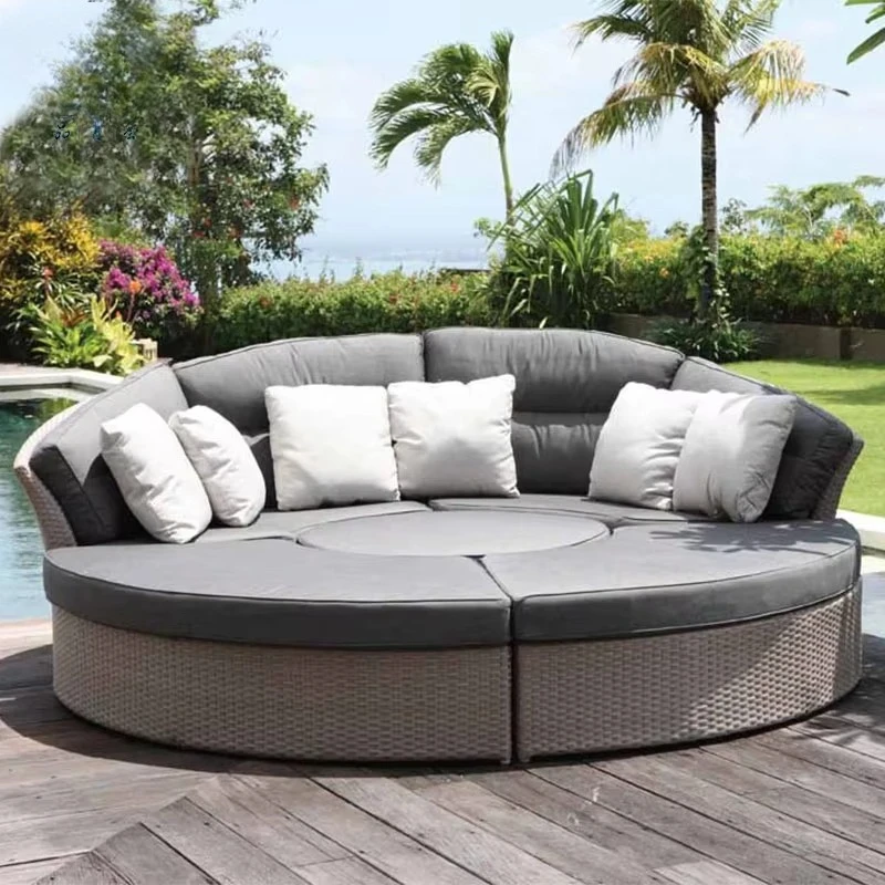 Modern Outdoor Round Modular Rattan Sofa Set Customizable Garden Patio Furniture Outdoor Lounger Sofa For Courtyard
Modern Outdoor Round Modular Rattan Sofa Set Customizable Garden Patio Furniture Outdoor Lounger Sofa For Courtyard
