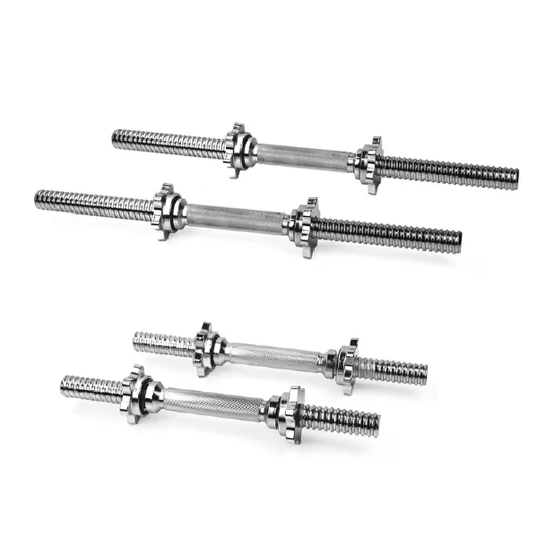 14Inch Sport Workout Fitness Dumbbell Rod Strength Training Adjustable Chrome Threaded Bar Standard Dumbbell Handle Single
14Inch Sport Workout Fitness Dumbbell Rod Strength Training Adjustable Chrome Threaded Bar Standard Dumbbell Handle Single