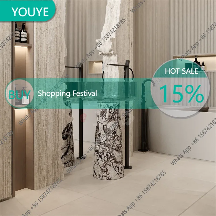 T64 Marble Luxury Stone Balcony Outdoor Transparent Floor-standing Handwashbasin Column Basin Washbasin
T64 Marble Luxury Stone Balcony Outdoor Transparent Floor-standing Handwashbasin Column Basin Washbasin