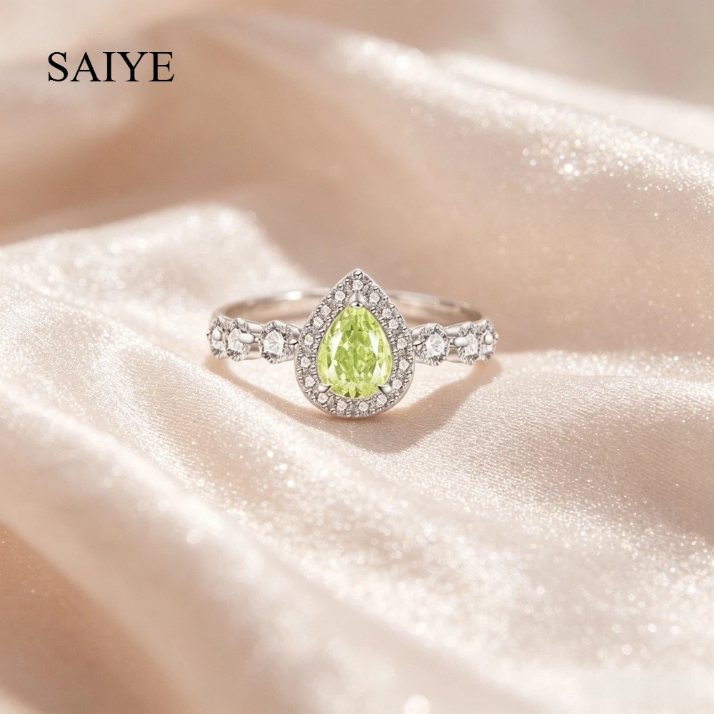 925 Sterling Silver Adjustable Ring for Women Water Drop Cubic Zirconia Halo Ring Chain Band Wedding Engagement Jewelry Gift
925 Sterling Silver Adjustable Ring for Women Water Drop Cubic Zirconia Halo Ring Chain Band Wedding Engagement Jewelry Gift
