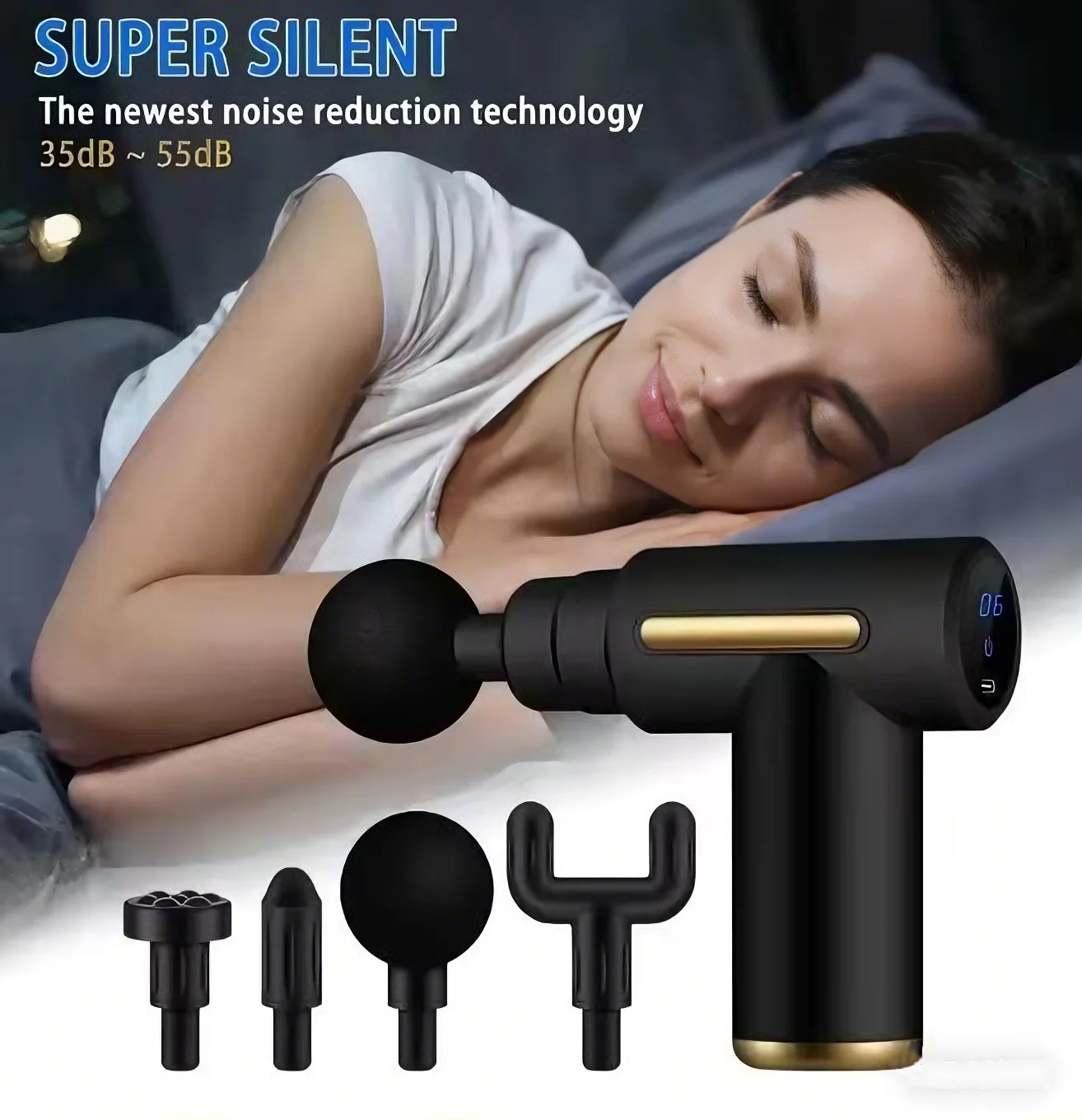 2026 Portable Muscle Massage Gun For Body Massage, With Led Touch Screen, Speed Adjustment, Rechargeable
2026 Portable Muscle Massage Gun For Body Massage, With Led Touch Screen, Speed Adjustment, Rechargeable