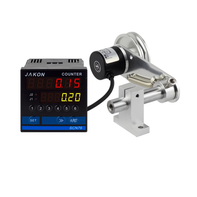 6 Digit Cable Length Measuring Device Digital Counter Meter with 2 Sets of Relays
6 Digit Cable Length Measuring Device Digital Counter Meter with 2 Sets of Relays