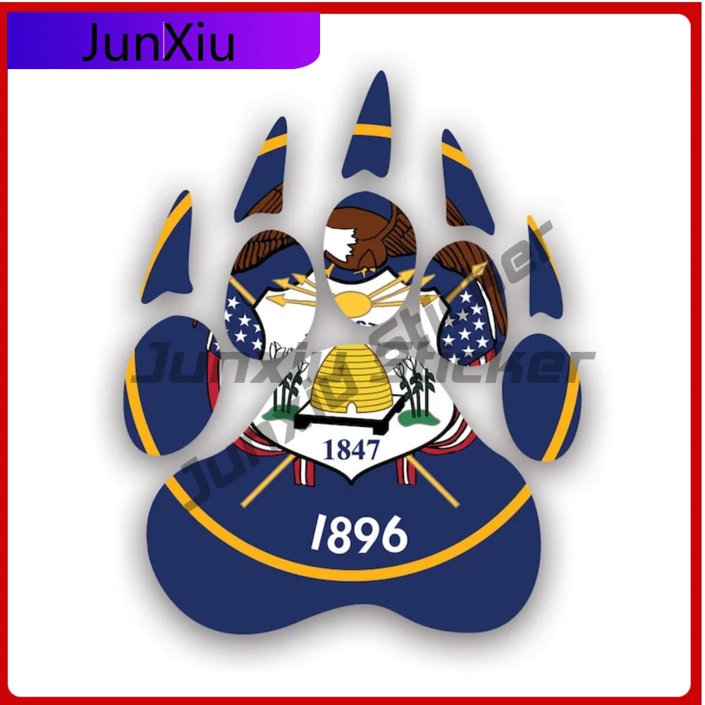 Utah State Bear Scratch Resistant Waterproof Sport For Motorcycle Helmet Bumper Easy Apply Self Adhesive Decoration Racing
Utah State Bear Scratch Resistant Waterproof Sport For Motorcycle Helmet Bumper Easy Apply Self Adhesive Decoration Racing