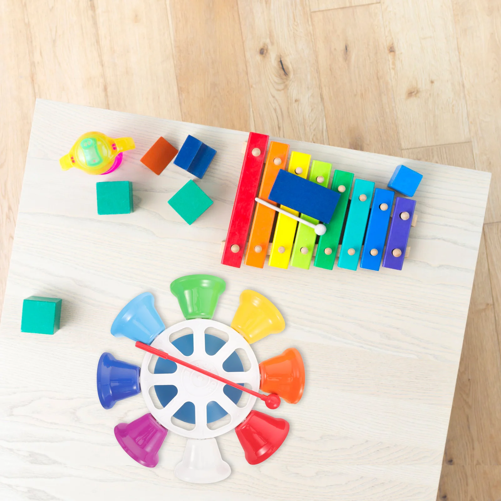 1Set 8-Notes Music Bells for Kids Exquisite Craftsmanship Durable Musical Instrument Promote Abilities Musical Bells
1Set 8-Notes Music Bells for Kids Exquisite Craftsmanship Durable Musical Instrument Promote Abilities Musical Bells