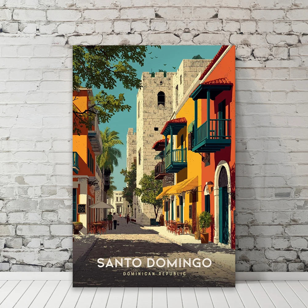 Santo Domingo Dominican Republic Poster Caribbean Wall Art Print Tropical Island Canvas Painting Culebra Puerto Rico Poster
Santo Domingo Dominican Republic Poster Caribbean Wall Art Print Tropical Island Canvas Painting Culebra Puerto Rico Poster