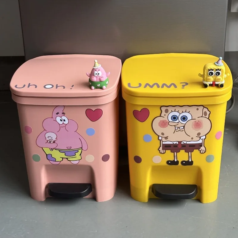 Cute Patrick Star Pedal Trash Can with Lid Large Capacity Step Bin for Livingroom Bedroom Bathroom Home Cartoon Bin Cartoon Gift
Cute Patrick Star Pedal Trash Can with Lid Large Capacity Step Bin for Livingroom Bedroom Bathroom Home Cartoon Bin Cartoon Gift
