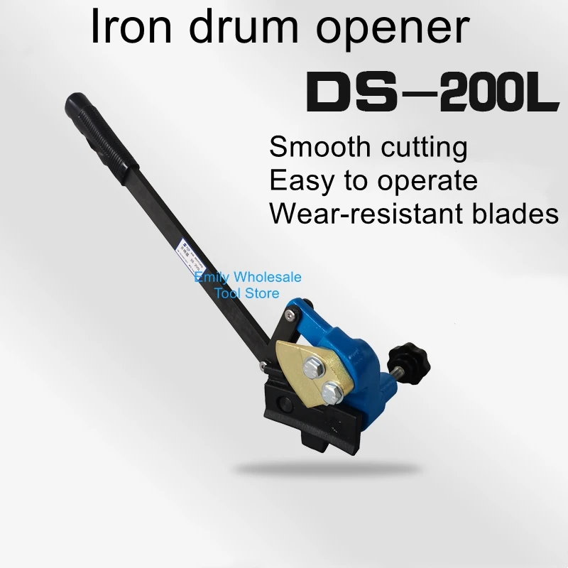 DS-200L oil drum cap opener explosion-proof drum face cut cap cutter iron drum oil drum face special cutter
DS-200L oil drum cap opener explosion-proof drum face cut cap cutter iron drum oil drum face special cutter