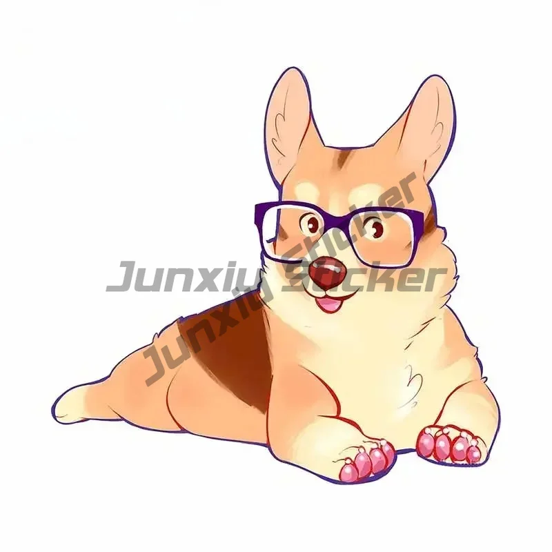 For Cute Dog Wearing Glasses Car Sticker Cartoon Personality Anime Decal Trunk Refrigerator Car Styling
For Cute Dog Wearing Glasses Car Sticker Cartoon Personality Anime Decal Trunk Refrigerator Car Styling