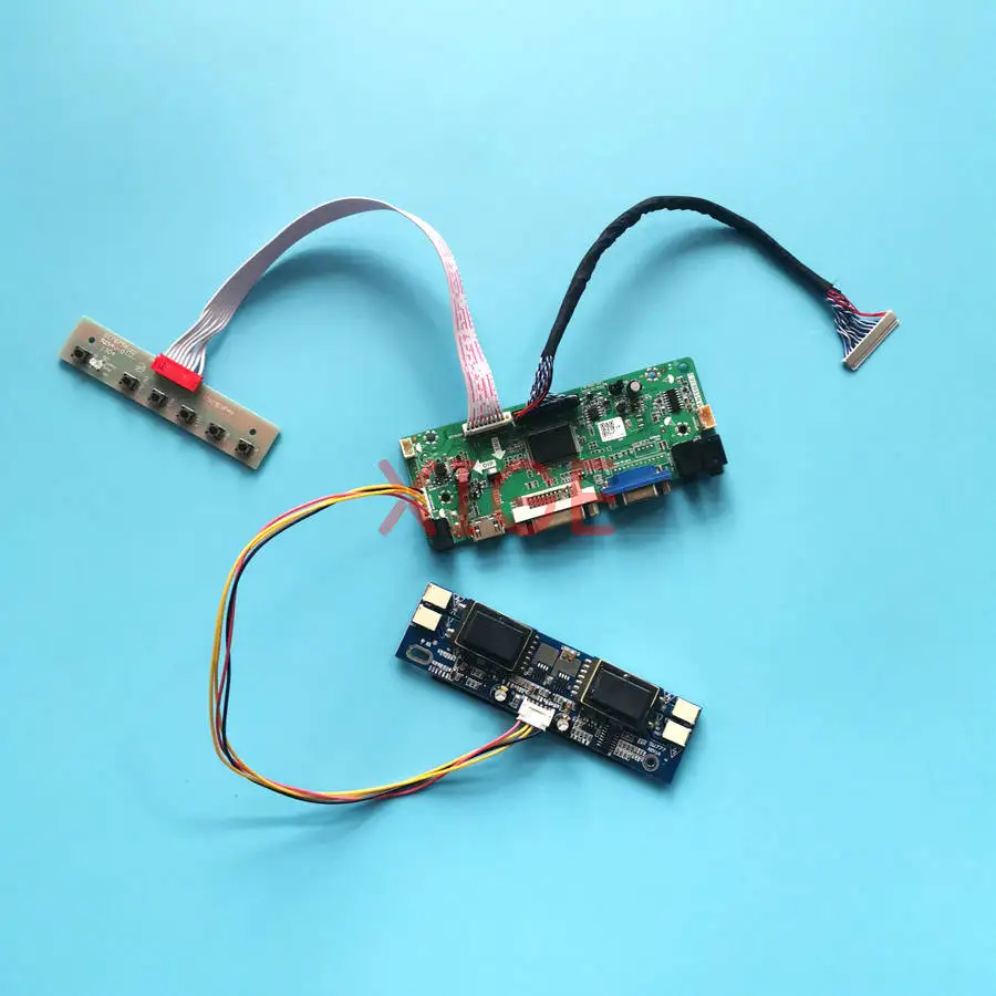 Screen Drive Controller Board Fit M190EG02 M190EN03 M190EG01 M190EN04 VGA DVI HDMI 1280*1024 30Pin LVDS 4-CCFL 1280x1024 Kit DIY
Screen Drive Controller Board Fit M190EG02 M190EN03 M190EG01 M190EN04 VGA DVI HDMI 1280*1024 30Pin LVDS 4-CCFL 1280x1024 Kit DIY