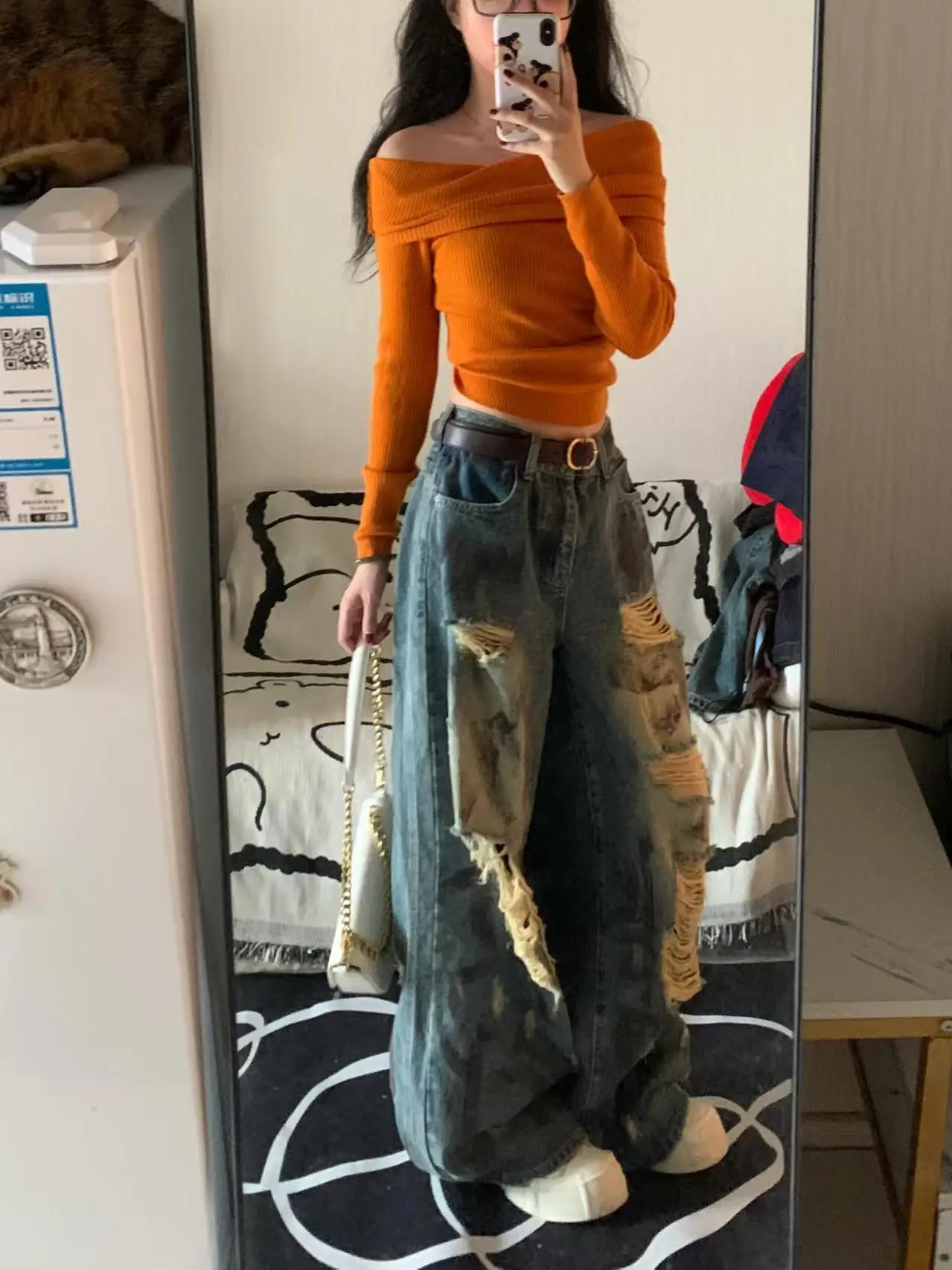 Свитера Джемперы Пуловеры Женские трикотажные топы Ткань Сращенный вид Концертный фестиваль Ежедневная альтернативная рок-группа Панк Гранж Y2K
Свитера Джемперы Пуловеры Женские трикотажные топы Ткань Сращенный вид Концертный фестиваль Ежедневная альтернативная рок-группа Панк Гранж Y2K