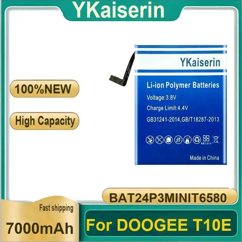 Высокое качество быстрой зарядки 7000 мАч BAT24P3MINIT6580 для аккумулятора мобильного телефона Doogee T10E
Высокое качество быстрой зарядки 7000 мАч BAT24P3MINIT6580 для аккумулятора мобильного телефона Doogee T10E