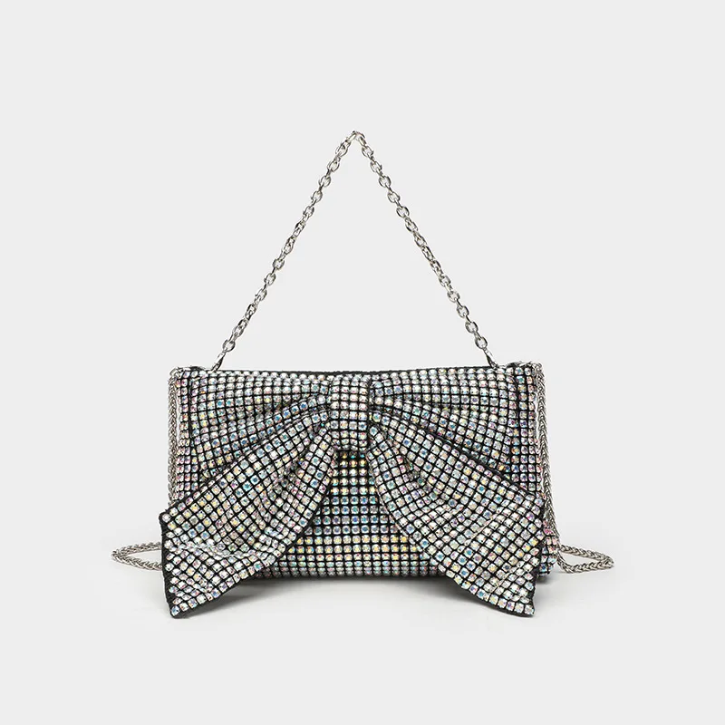 Роскошная женская сумка через плечо с бриллиантовой цепочкой, Лидер продаж, новая вечерняя сумка с инкрустацией стразами и бантом, модная
Роскошная женская сумка через плечо с бриллиантовой цепочкой, Лидер продаж, новая вечерняя сумка с инкрустацией стразами и бантом, модная