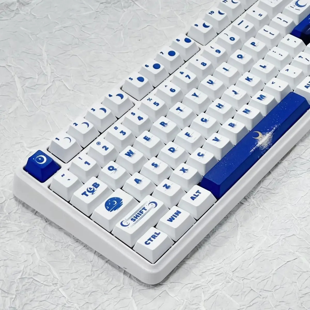 Haiyue keycap original height small full set, hot sublimation process PBT material keycap
Haiyue keycap original height small full set, hot sublimation process PBT material keycap