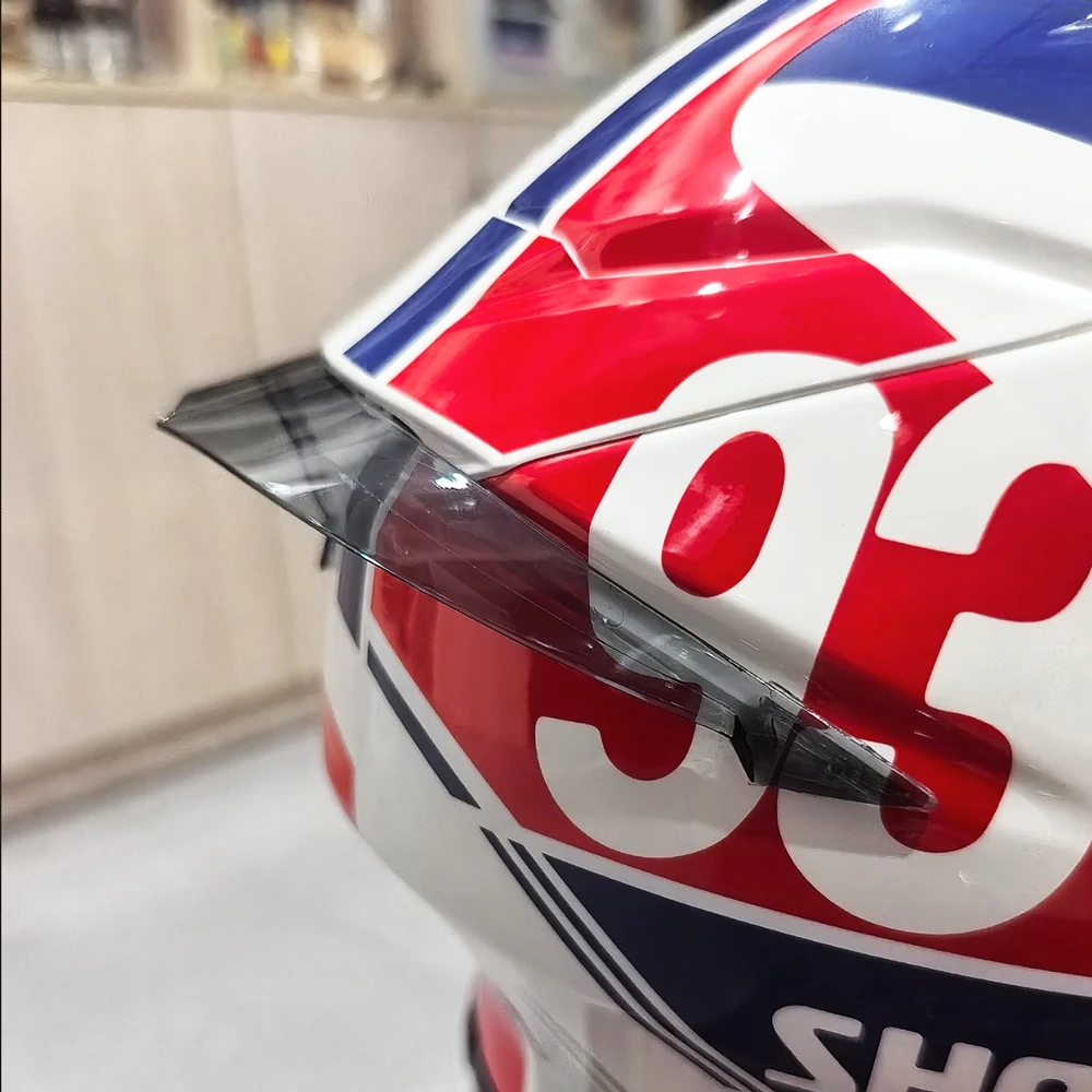 Helmet Rear Spoiler Wing Aerodynamic Tail Fin for Z8 RF1400 NXR2 CWR-F2, Motorcycle Helmet Wind Stabilizer Decorative Accessory
Helmet Rear Spoiler Wing Aerodynamic Tail Fin for Z8 RF1400 NXR2 CWR-F2, Motorcycle Helmet Wind Stabilizer Decorative Accessory