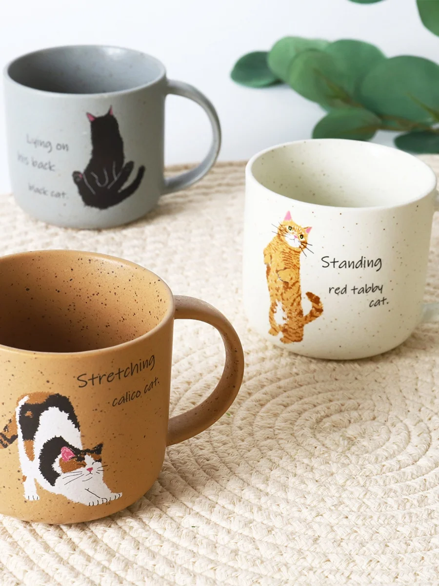 Cute Cerc Mugs Color Glaze Coffee Milk Cups Hand Dn Illustration Design 300ml Capaci Adult Universal Use
Cute Cerc Mugs Color Glaze Coffee Milk Cups Hand Dn Illustration Design 300ml Capaci Adult Universal Use