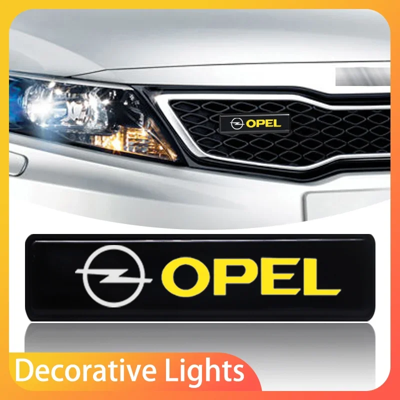 New Car Front Hood Grille Emblem LED Light Grill Decorative Lights for Opel Astra H G J Insignia Mokka Zafira Corsa C D Antara
New Car Front Hood Grille Emblem LED Light Grill Decorative Lights for Opel Astra H G J Insignia Mokka Zafira Corsa C D Antara