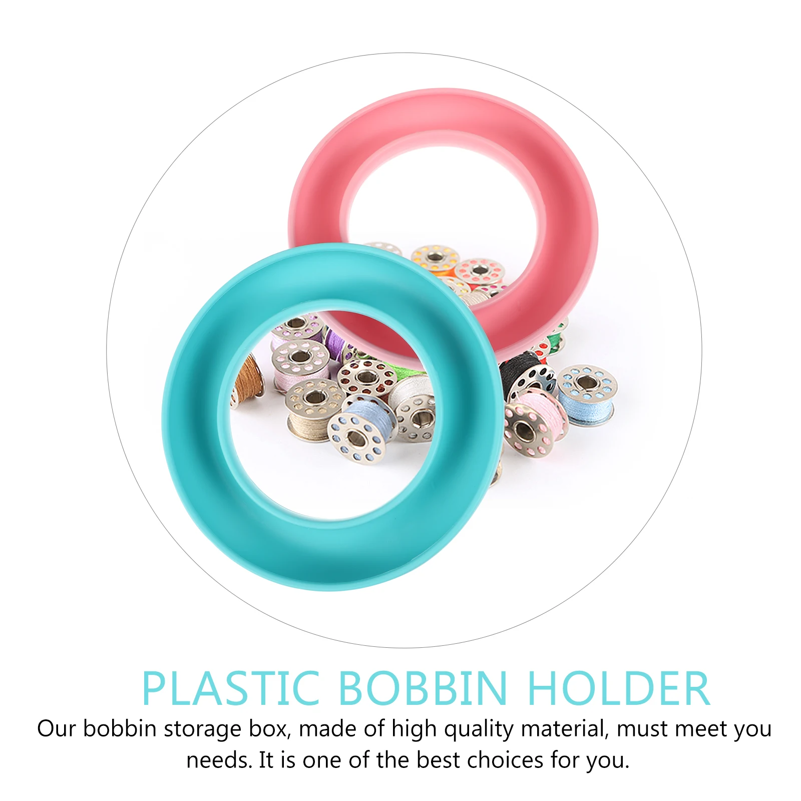 2 pcs BobbinStorageBox Holder Organizer Saver SewingThreadAccessory LightweightPortable Practical Plastic HighQuality LowPrice
2 pcs BobbinStorageBox Holder Organizer Saver SewingThreadAccessory LightweightPortable Practical Plastic HighQuality LowPrice