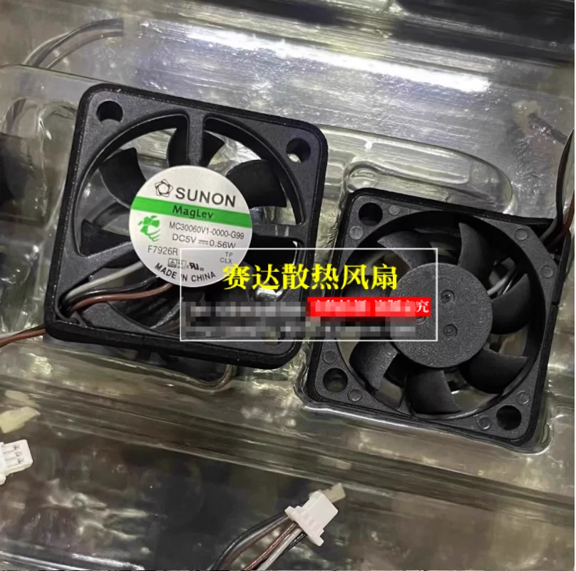 SUNON MC30060V1-0000-G99 DC 5 В 0,56 Вт 30x30x06 мм 3-проводной охлаждающий вентилятор для сервера
SUNON MC30060V1-0000-G99 DC 5 В 0,56 Вт 30x30x06 мм 3-проводной охлаждающий вентилятор для сервера