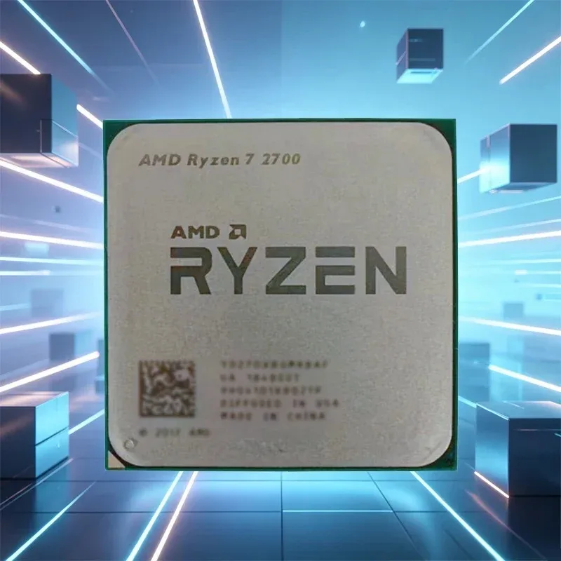 AMD Socket AM4 Ryzen 7 2700 R7 2700 3.2 GHz Eight-Core Sixteen-Thread 16M 65W CPU Processor YD2700 BBM88AF
AMD Socket AM4 Ryzen 7 2700 R7 2700 3.2 GHz Eight-Core Sixteen-Thread 16M 65W CPU Processor YD2700 BBM88AF