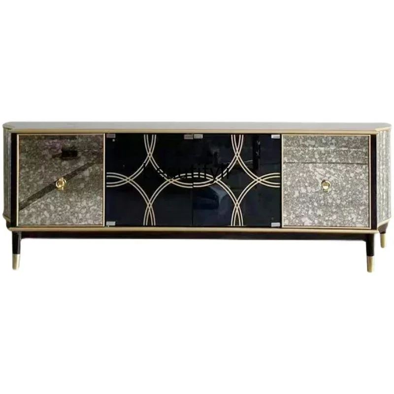 cqyAmerican light luxury TV cabinet neoclassical retro glass video cabinet background wall living room bedroom floor cabinetA
cqyAmerican light luxury TV cabinet neoclassical retro glass video cabinet background wall living room bedroom floor cabinetA
