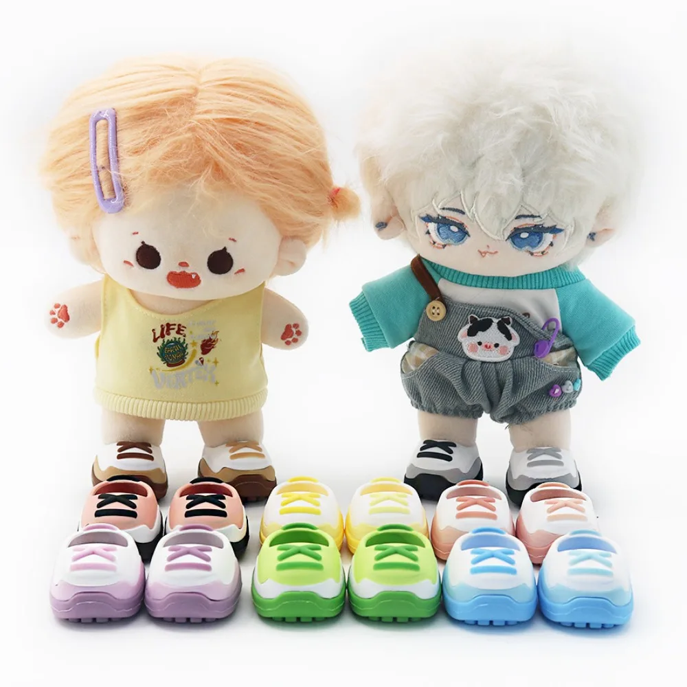 Cartoon 20cm Doll Shoes Soft Rubber Hand-made Mini Shoes Dolls Accessories Doll's Shoes
Cartoon 20cm Doll Shoes Soft Rubber Hand-made Mini Shoes Dolls Accessories Doll's Shoes