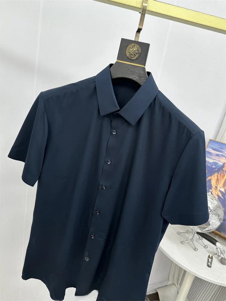 No Tag Tech Anti-Wrinkle Ironl Men's Casual irt Thin ort Sve Stand Fit Commute Versatile Elastic Spring irt
No Tag Tech Anti-Wrinkle Ironl Men's Casual irt Thin ort Sve Stand Fit Commute Versatile Elastic Spring irt