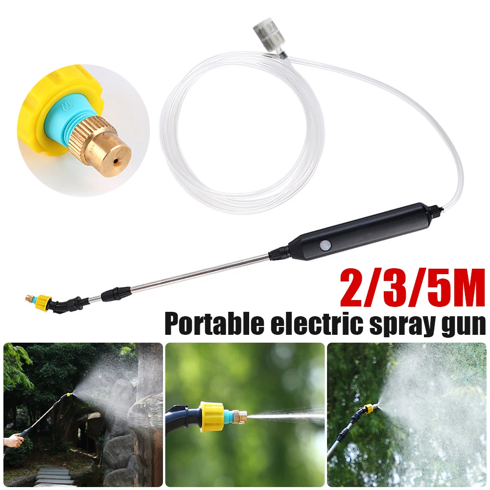 USB Rechargeable Electric Spray Gun 2/3/5m Automatic Electric Sprayer Garden Plant Watering Spray Gun
USB Rechargeable Electric Spray Gun 2/3/5m Automatic Electric Sprayer Garden Plant Watering Spray Gun