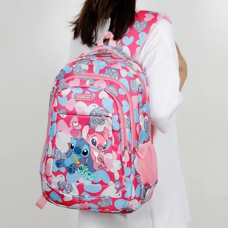 Disney Lilo & Stitch Women Large School Bag Student Backpack Girls Bookbag anime cartoon Bag Teenager Knapsack Schoolbag Rucksac
Disney Lilo & Stitch Women Large School Bag Student Backpack Girls Bookbag anime cartoon Bag Teenager Knapsack Schoolbag Rucksac