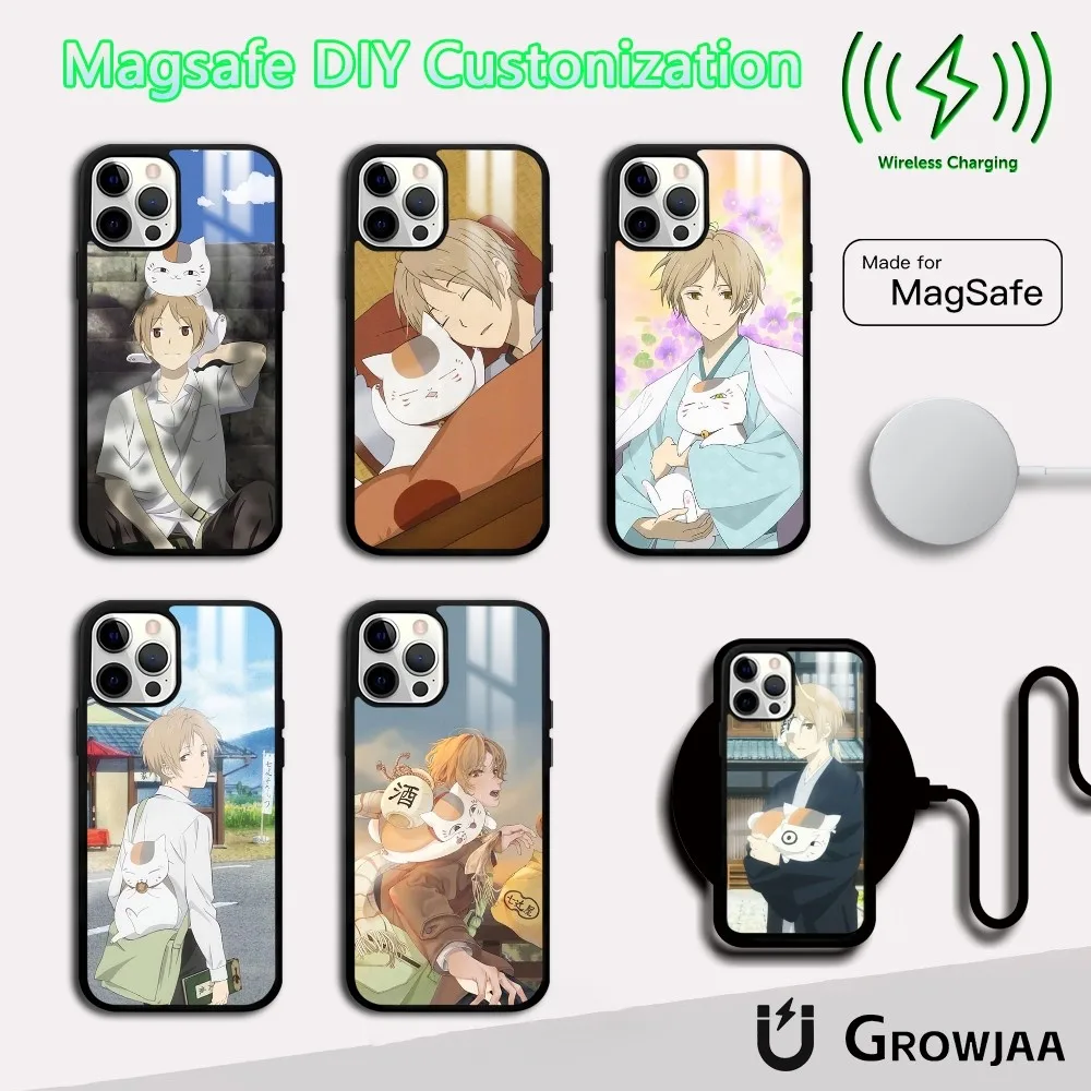 N-Natsume's B-Book Of Friends Phone Case For iPhone 16 15 14 13 12 11 Pro Max Plus Mini Magsafe Mirror Wireless Magnetic Cover
N-Natsume's B-Book Of Friends Phone Case For iPhone 16 15 14 13 12 11 Pro Max Plus Mini Magsafe Mirror Wireless Magnetic Cover