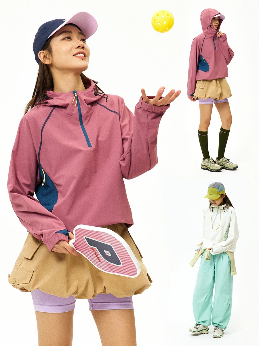 Outdoor Sports Contrast Color f Zipper Hoodie Qui Dry Breathable Lightweight Cycling irt Sun Protection Jaet for Women
Outdoor Sports Contrast Color f Zipper Hoodie Qui Dry Breathable Lightweight Cycling irt Sun Protection Jaet for Women