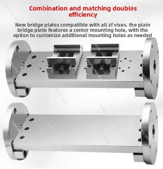 170/210mm 4-Axis Single-Side Bridge Plate L-Block Rotary Table Fixture Self-Centering Vise for CNC Machines
170/210mm 4-Axis Single-Side Bridge Plate L-Block Rotary Table Fixture Self-Centering Vise for CNC Machines