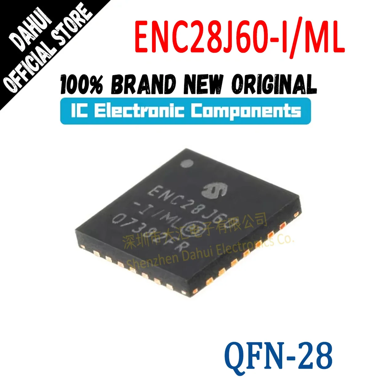 ENC28J60-I/ML ENC28J60-I ENC28J60 ENC28J ENC28 ENC IC Chip QFN-28 In Stock 100% Brand New Origin
ENC28J60-I/ML ENC28J60-I ENC28J60 ENC28J ENC28 ENC IC Chip QFN-28 In Stock 100% Brand New Origin