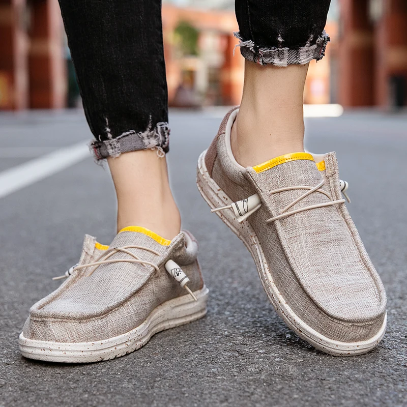 2025 Men Casual Shoes Slip on Canvas Loafers Comfortable Walking Flats for Man Non Slip Soft Moccasins Sneakers Summer Loafers
2025 Men Casual Shoes Slip on Canvas Loafers Comfortable Walking Flats for Man Non Slip Soft Moccasins Sneakers Summer Loafers