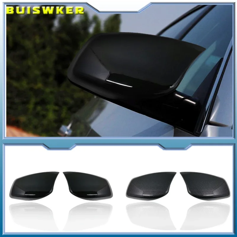 For BMW 5 Series E60 E61 E63 E64 2004-2008 520i 525i 528i 528xi 530i Rearview Mirror Cover Cap Carbon Fiber / Black
For BMW 5 Series E60 E61 E63 E64 2004-2008 520i 525i 528i 528xi 530i Rearview Mirror Cover Cap Carbon Fiber / Black