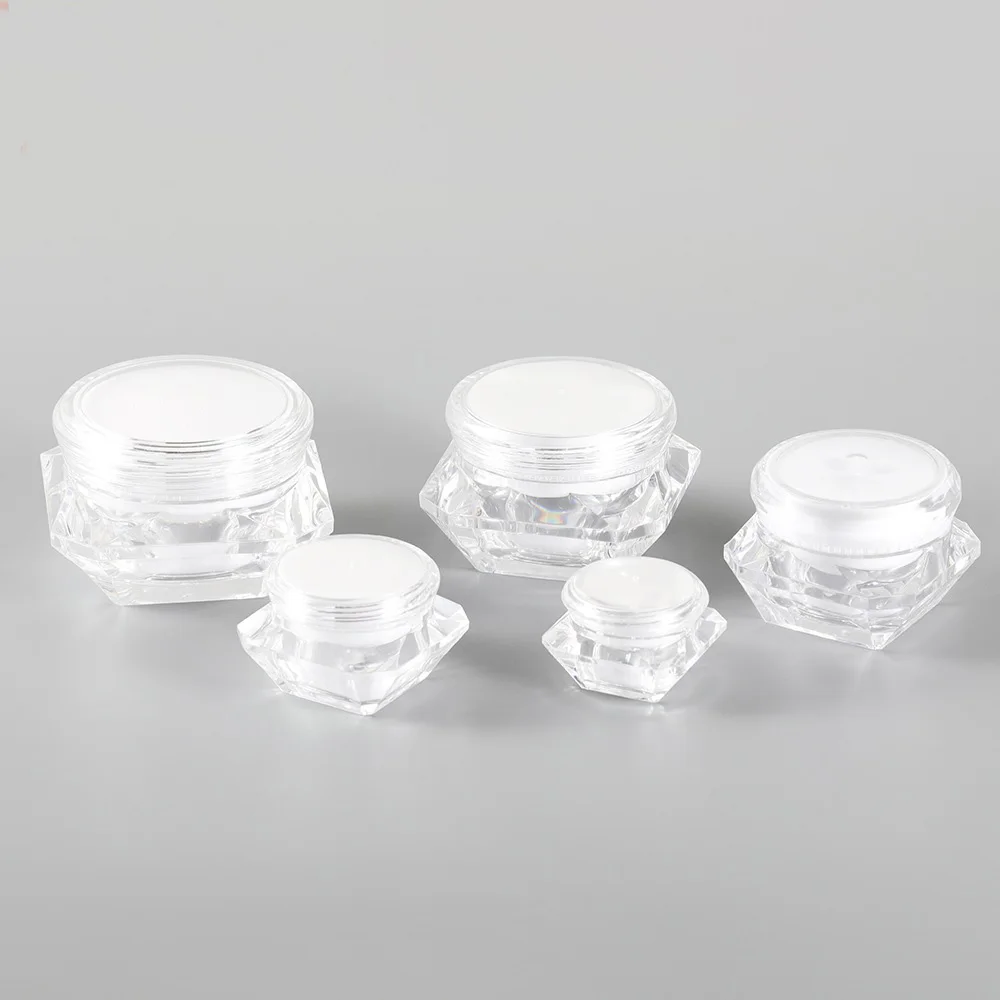 1 set 5g&10g&20g&30g capacity diamond shape acrylic material Crystal cream bottle&acrylic cream bottle jar with spacer and cap
1 set 5g&10g&20g&30g capacity diamond shape acrylic material Crystal cream bottle&acrylic cream bottle jar with spacer and cap