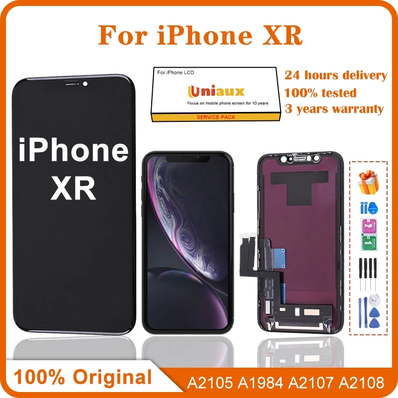 Factory Wholesale 100% New Lcd for iPhone XR Display Screen Touch With Metal Factory Display For iPhone XR Lcd touch Screen
Factory Wholesale 100% New Lcd for iPhone XR Display Screen Touch With Metal Factory Display For iPhone XR Lcd touch Screen
