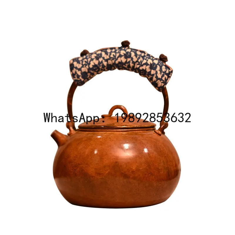 PYJ pure handmade copper kettle pure copper tea brewing pot Kung Fu tea set
PYJ pure handmade copper kettle pure copper tea brewing pot Kung Fu tea set
