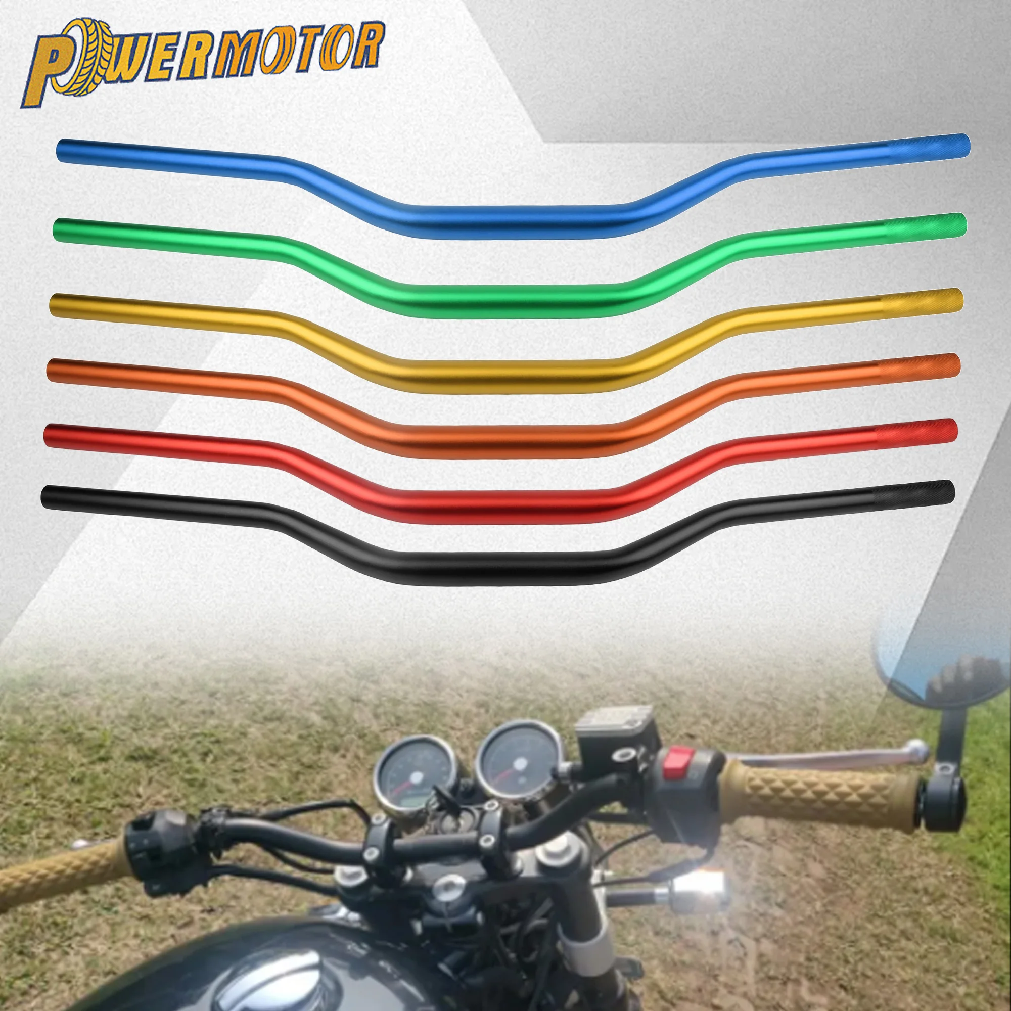 Universal Motorcycle 7/8" 22mm Handlebar Handle Bar Aluminum Alloy Handlebars Anti-rust Handle Bars for KTM HONDA SUZUKI YAMAHA
Universal Motorcycle 7/8" 22mm Handlebar Handle Bar Aluminum Alloy Handlebars Anti-rust Handle Bars for KTM HONDA SUZUKI YAMAHA