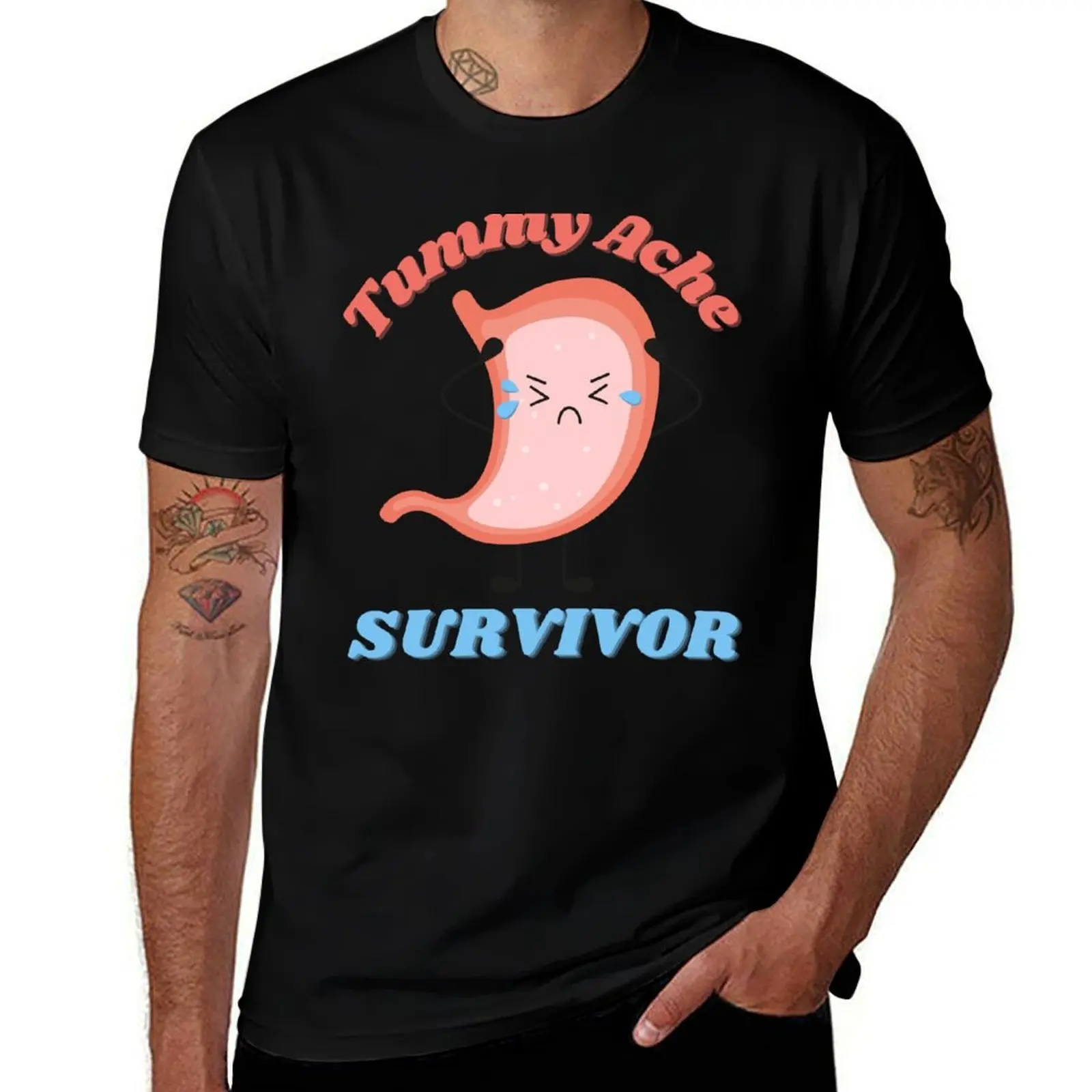 cotton shirts Cute Tummy shirts dark man funny Survivor Vintage Ache tshirt Kawaii 100% T-Shirt t t humor
cotton shirts Cute Tummy shirts dark man funny Survivor Vintage Ache tshirt Kawaii 100% T-Shirt t t humor