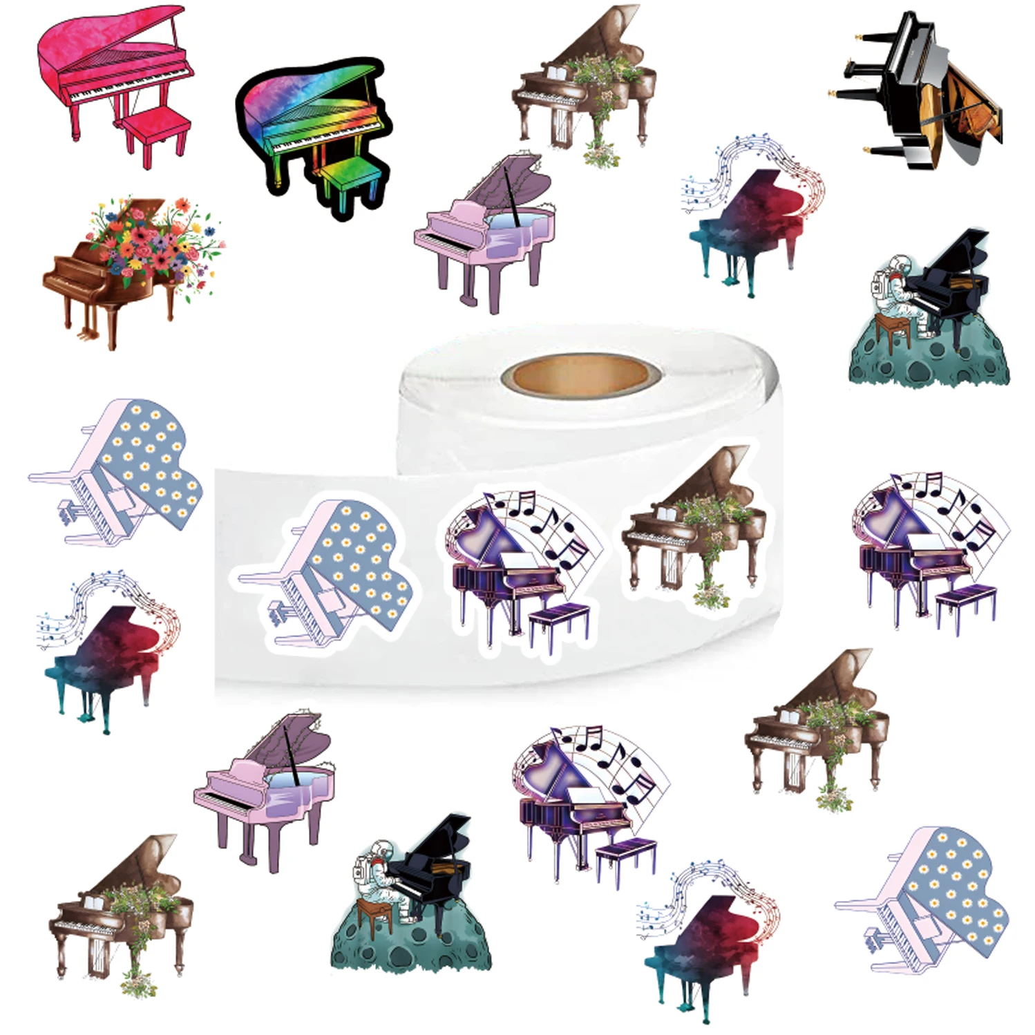 500pcs Piano Cartoon Graffiti Sticker, Aesthetics Decal Roll Self Adhesive Scrapbooking Envelopes Handmade,Party Supply
500pcs Piano Cartoon Graffiti Sticker, Aesthetics Decal Roll Self Adhesive Scrapbooking Envelopes Handmade,Party Supply