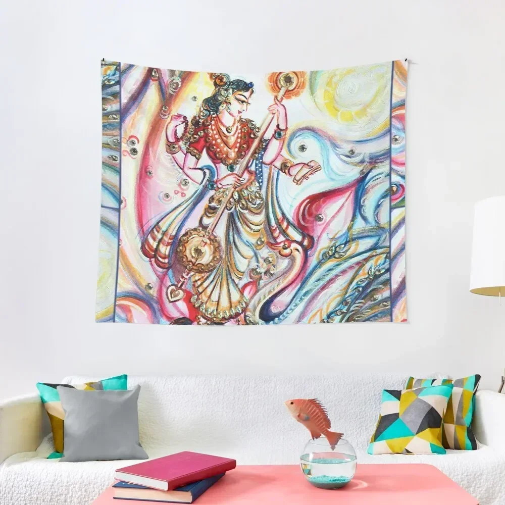 Saraswati Tapestry Home Decorations Decorative Wall Murals Aesthetics For Room Home Decoration Tapestry
Saraswati Tapestry Home Decorations Decorative Wall Murals Aesthetics For Room Home Decoration Tapestry