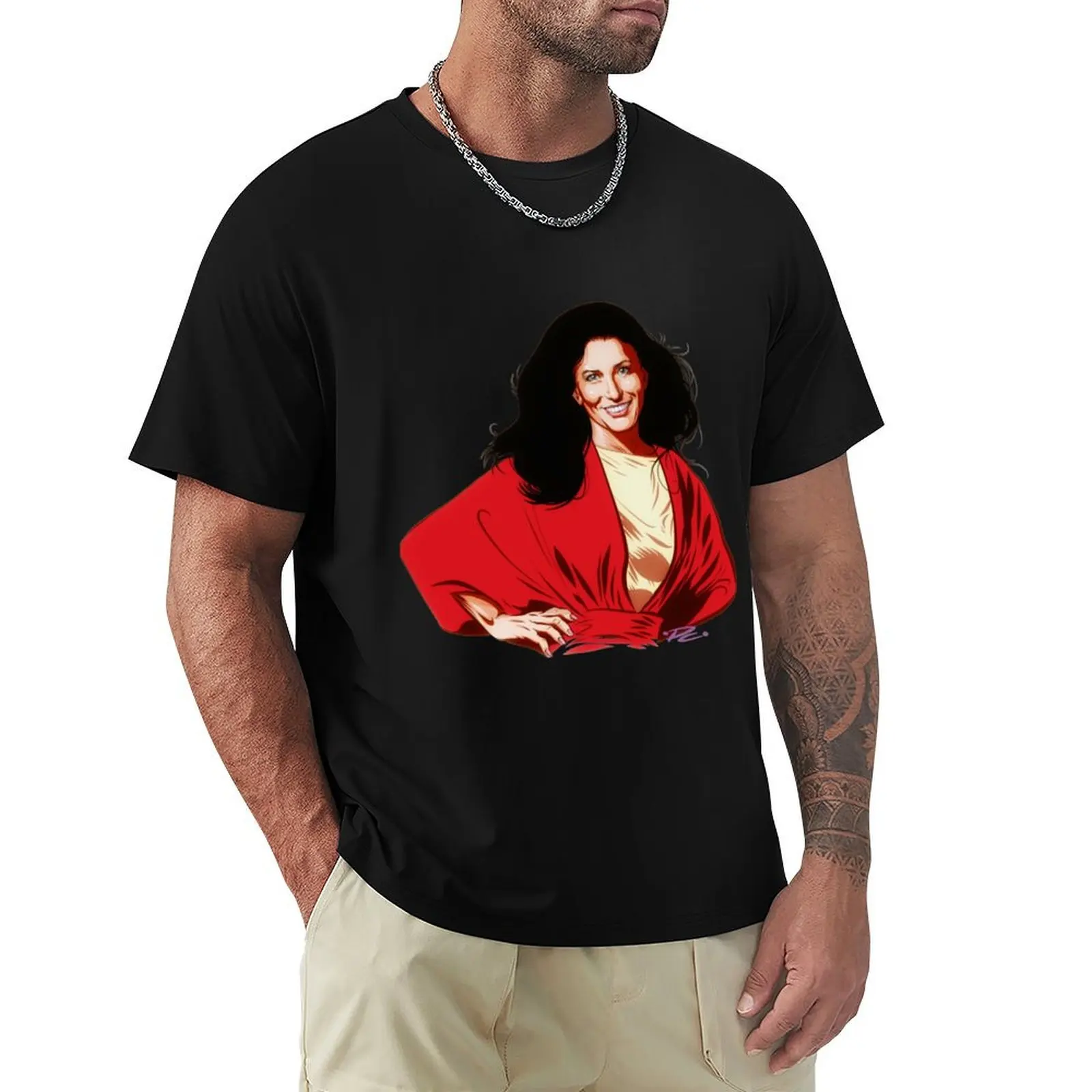 Loretta Lynn An illustration T-Shirt All Match Print Short Sleeve Top
Loretta Lynn An illustration T-Shirt All Match Print Short Sleeve Top