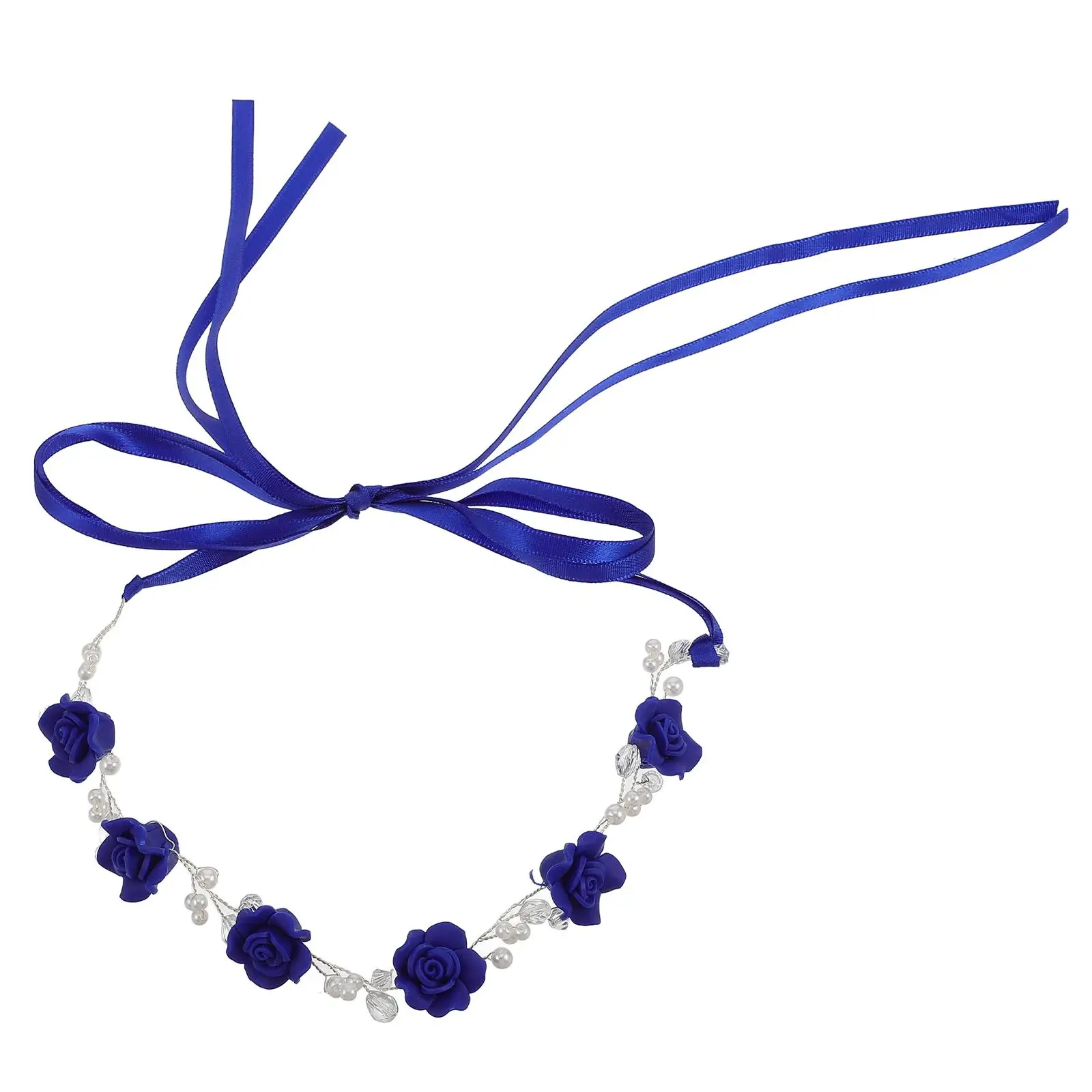 Pearl Flower Headband Wedding Accessory Navy Blue Clay Flowers Adjustable Bridal Hair Accessories Floral Crown for Women Soft
Pearl Flower Headband Wedding Accessory Navy Blue Clay Flowers Adjustable Bridal Hair Accessories Floral Crown for Women Soft